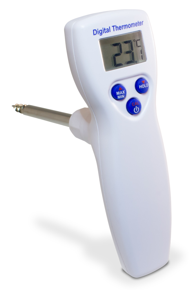 FlashCheck® Ruggedized Screw Tip Digital Thermometer, Model 11055