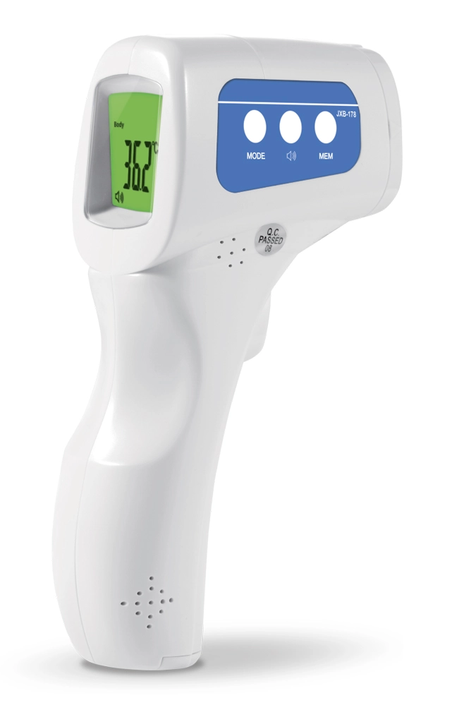 JXB-178 Non-Contact Forehead Infrared Thermometer, Model 15007